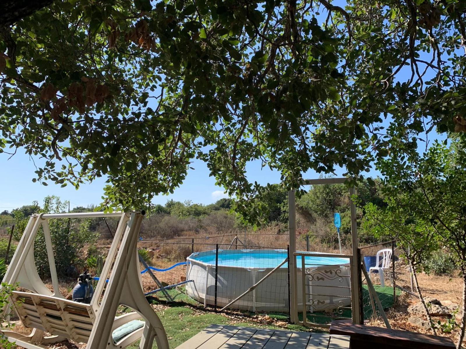 בקתת עץ בחורש במנות - דום גיאודזי - Wooden cabin in מנות מראה חיצוני תמונה
